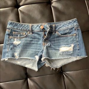 American Eagle cut off distressed shorts